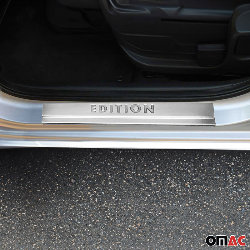 Door sill trims edition for Ford Kuga 2008-2012 stainless steel 4x