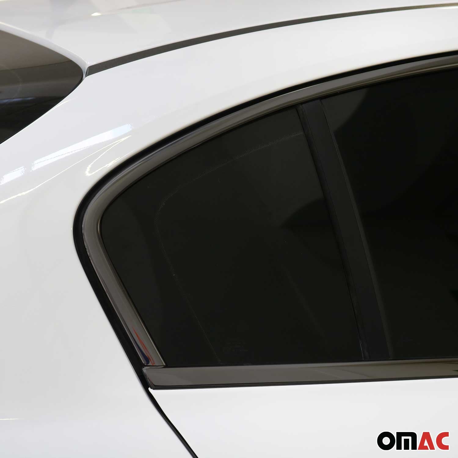 Fensterleisten Zierleisten für Fiat Tipo 2015-2026 Edelstahl Chrom Dunkel 8tlg