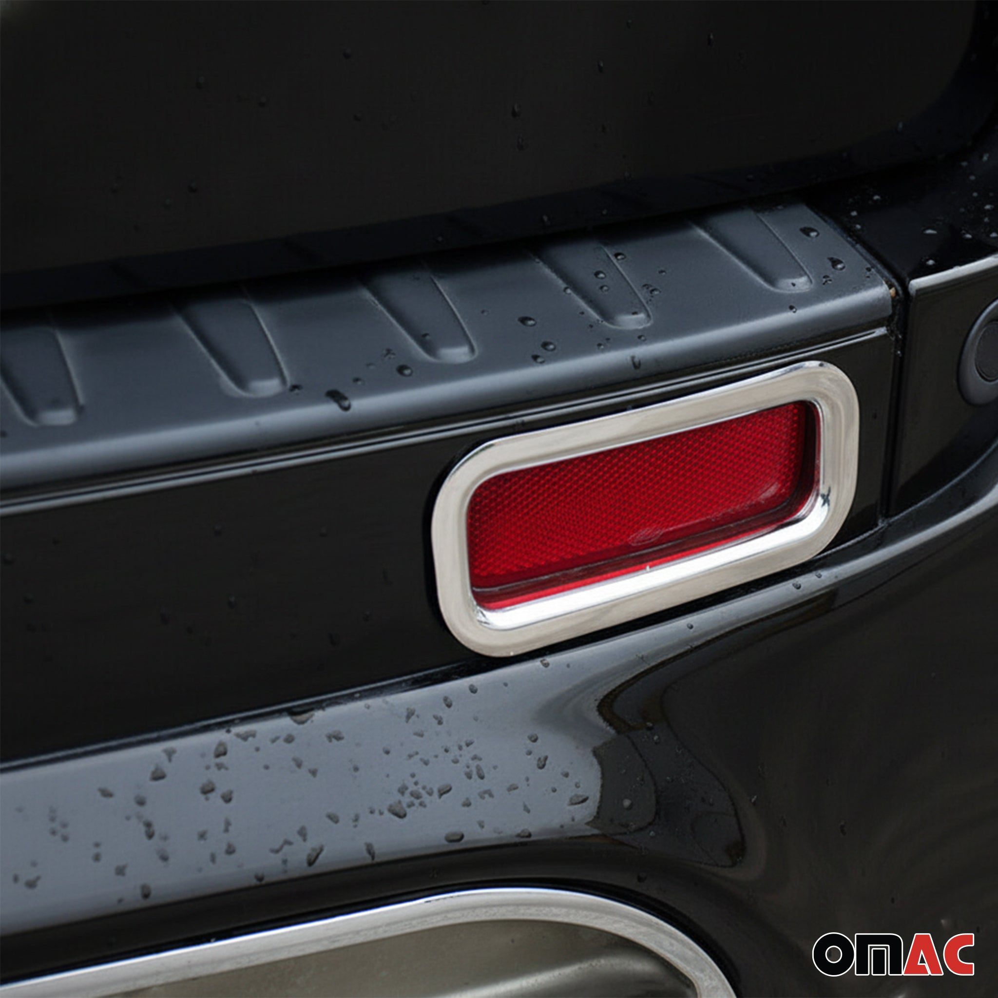 Reflektor Blenden Reflektorleiste für Ford Tourneo Custom 2012-2015 Edelstahl 2x