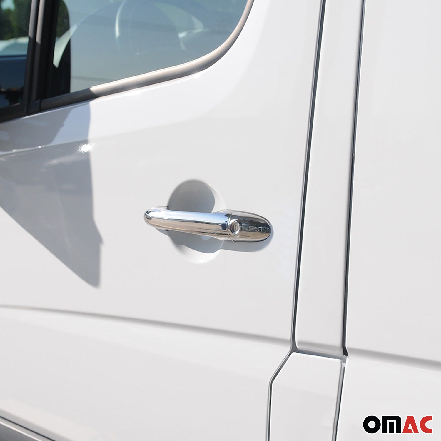 Chrom Spiegelkappen Heckleiste Türgriff Grill für Mercedes Sprinter W906 2013-18