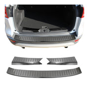 Ladekantenschutz & Stoßstange Satz für Ford Kuga 2012-17 Pre-FL Edelstahl Dunkel
