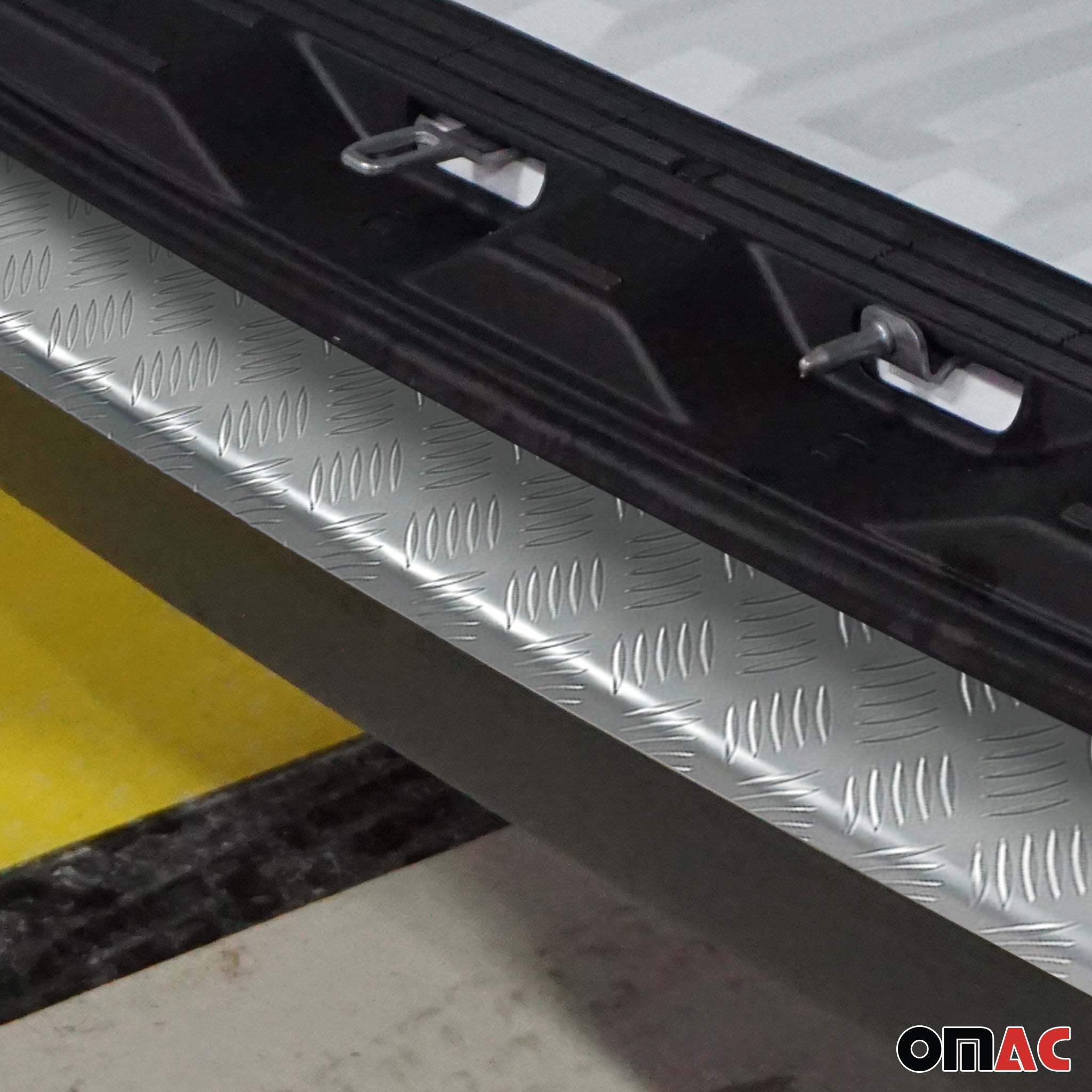 Ladekantenschutz Stoßstange für Mercedes Sprinter W907 2018-2026 Alu Silber