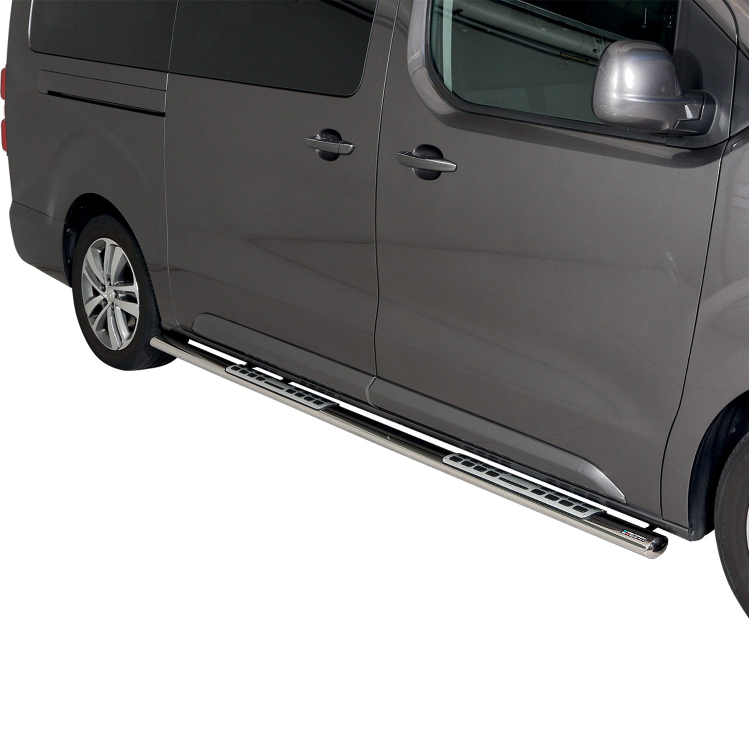 Stahl Seitenschweller Schwellerrohre für Peugeot Expert 2016-2026 L3 Langer Grau