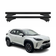 Menabo Dachträger für Toyota Yaris Cross XP210 2021-2026 Aluminium Schwarz 2 tlg