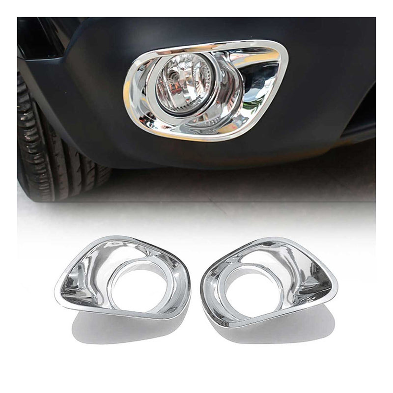 Nebelscheinwerfer Rahmen Umrandung für Jeep Patriot 2011-2017 Chrom ABS 2x