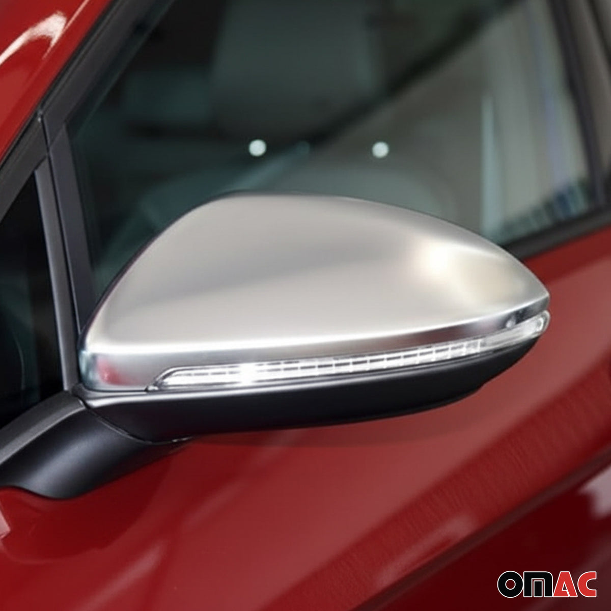 Spiegelkappen Spiegelabdeckung für VW Golf 6 2008-2012 Edelstahl Chrom 2tlg