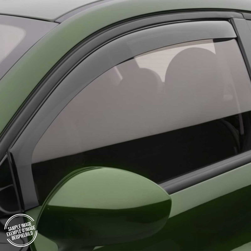 Windabweiser Regenabweiser Satz für Skoda Kamiq 2019-2023 Schwarz Windschutz 4x