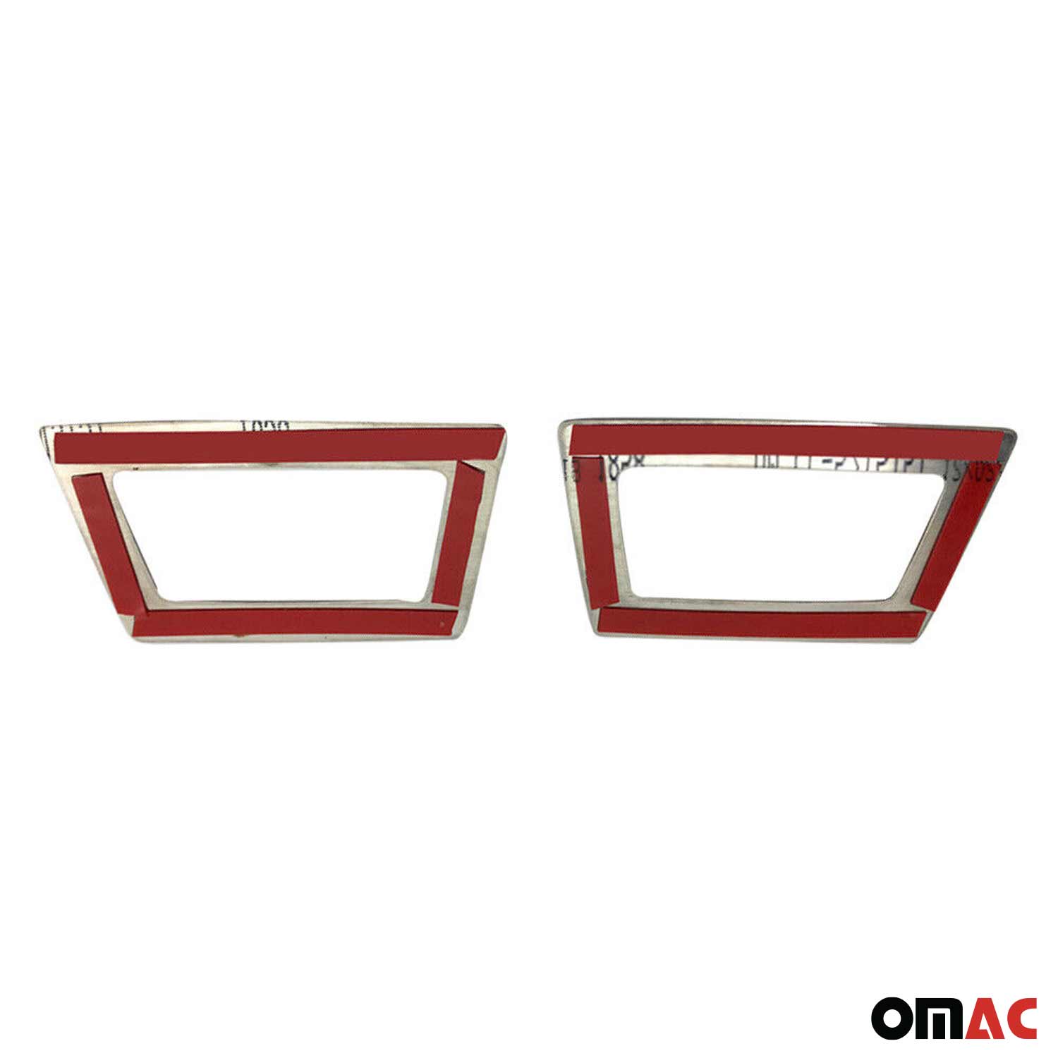 Blinkerrahmen Signalblende Blinker Umrandung für Opel Corsa D Edelstahl Chrom