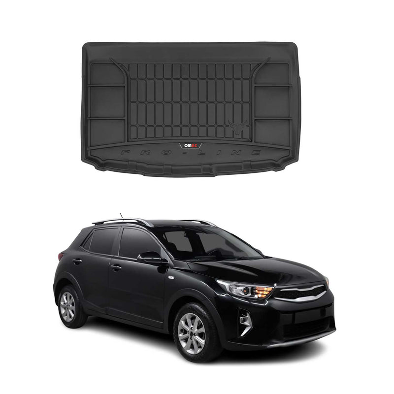 OMAC Gummi Kofferraumwanne für Kia Stonic 2017-2025 TPE Laderaumwanne Schwarz