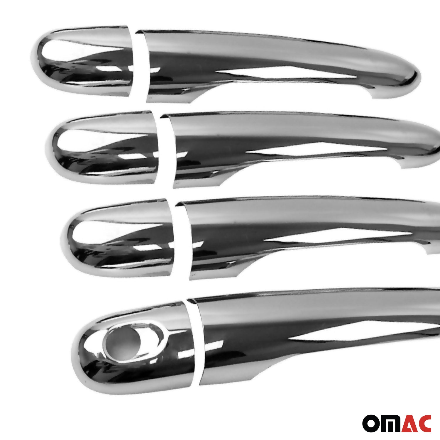 Chrom Türgriff Blende für Renault Kangoo 2007-2021 4-Tür Edelstahl 8tlg