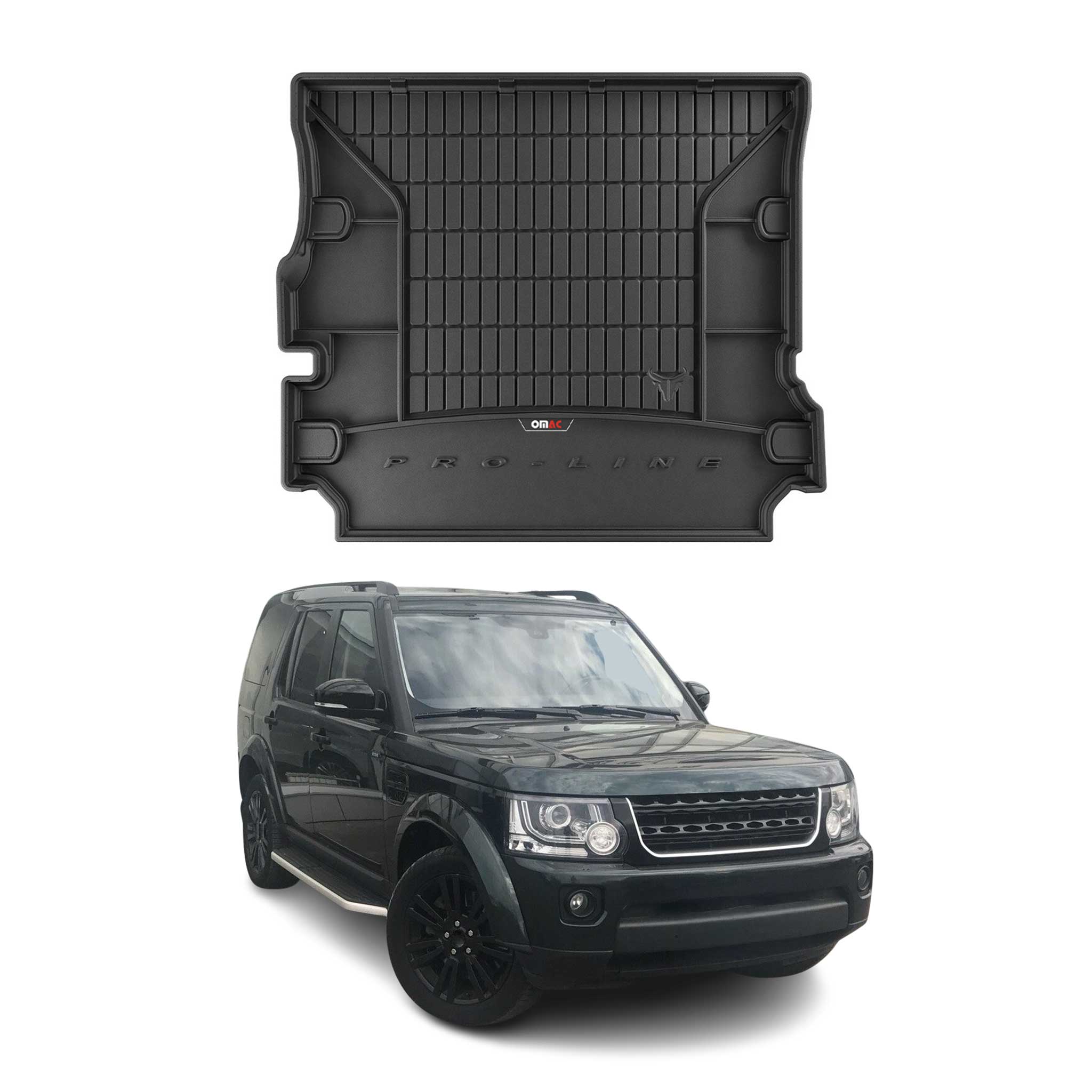 OMAC Gummi Kofferraumwanne für Land Rover Discovery 2009-2017 TPE Laderaumwanne