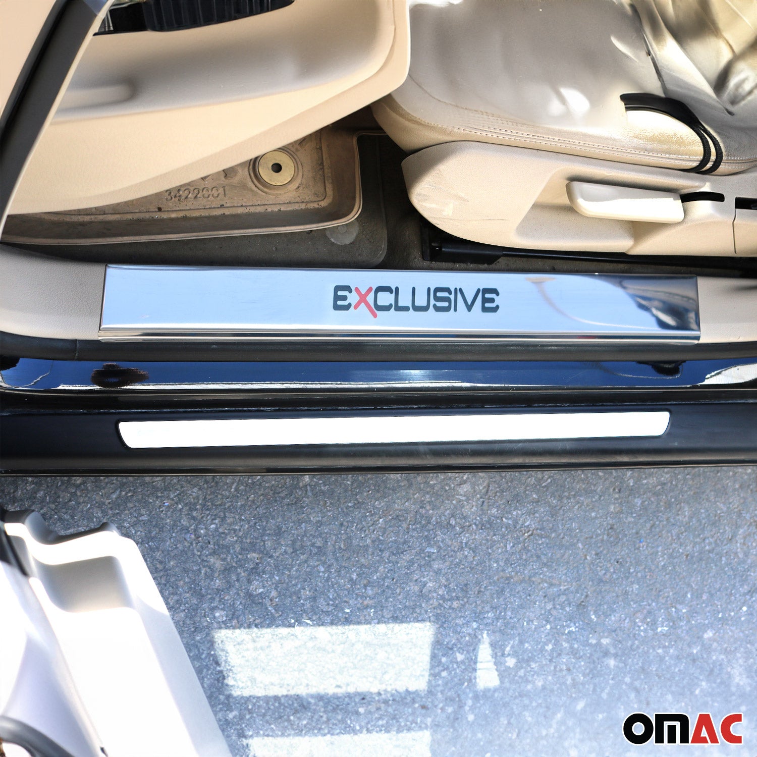 Einstiegsleisten Türschweller Edition für Porsche Cayenne Cayman Macan Chrom 2x