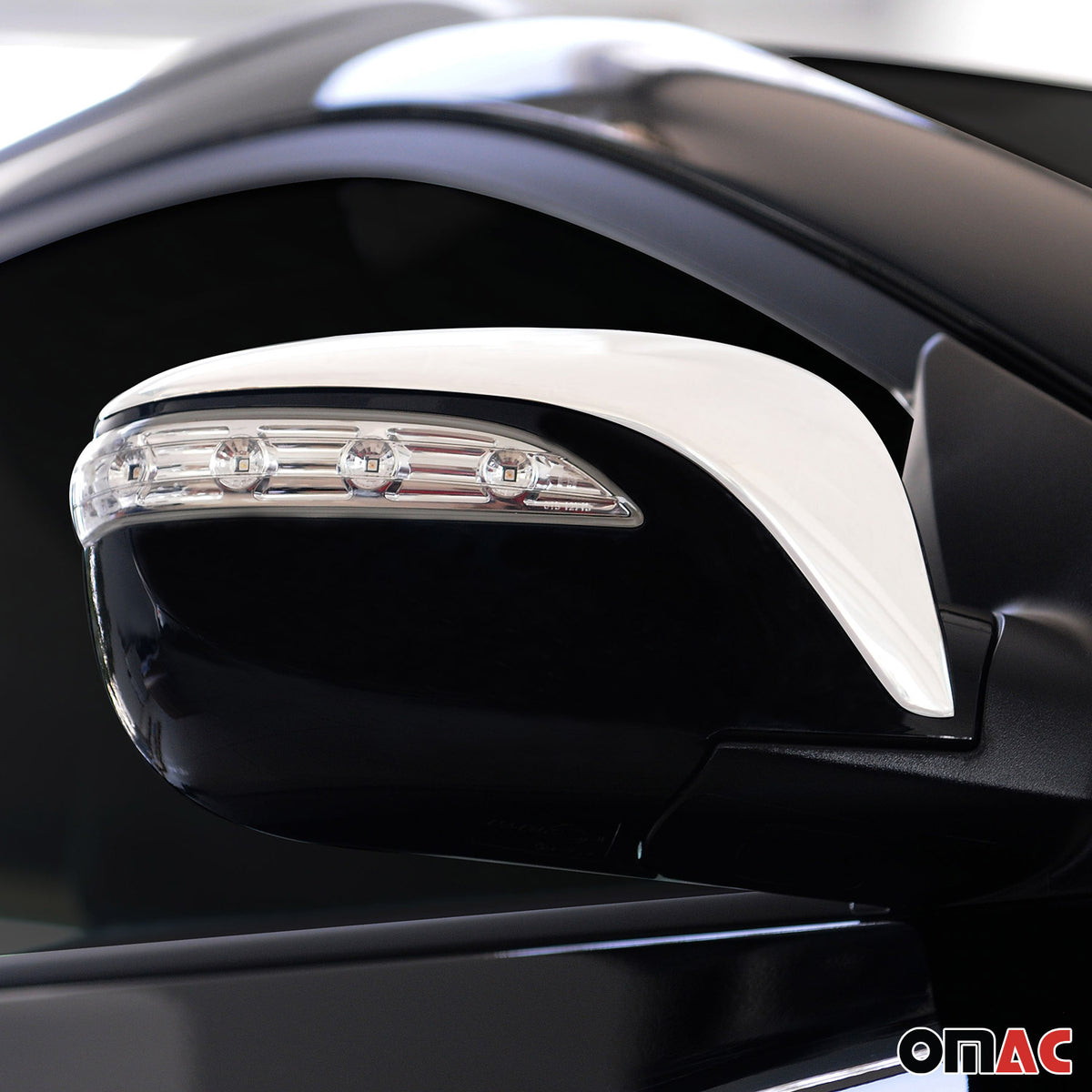 Spiegelkappen Spiegelabdeckung für Hyundai ix35 2010-2015 Edelstahl Chrom 2tlg