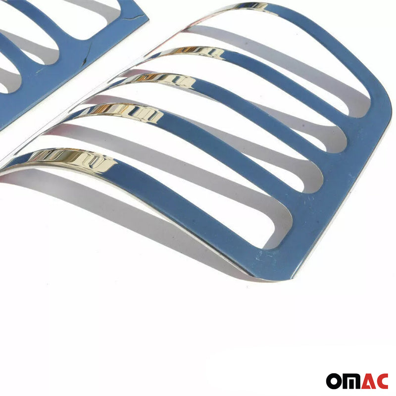 Rücklicht Leisten Heckleuchte für VW Transporter T5 2003-2010 Edelstahl Chrom