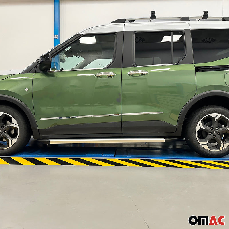 Seitentürleiste Türleiste Türschutz für Ford Tourneo Courier 2023-2025 Edelstahl