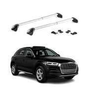 Dachträger Grundtäger für Audi Q5 Sportback FYT 2021-2025 100kg Alu Grau 2x ABE