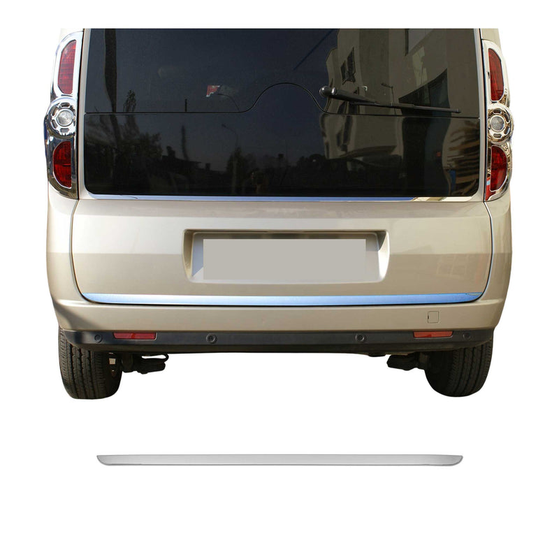 Kofferraumleiste Heckleiste für Opel Combo D 2012-2018 Untere Chrom Edelstahl