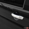 Tailgate trunk opener handle for VW Transporter T5 2010-2015 stainless steel 2 pieces