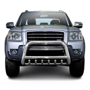 Edelstahl Frontschutzbügel für Ford Ranger 2007-2012 mit ABE Silber Rammschutz