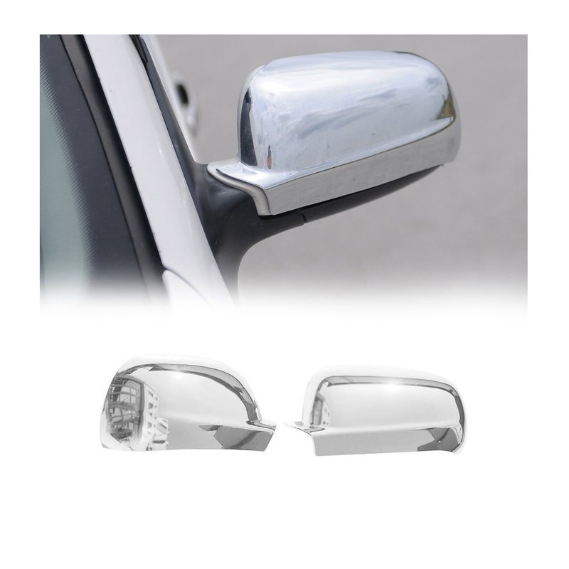 Spiegelkappen Spiegelabdeckung für Audi A3 1996-2003 Chrom ABS Silber 2tlg