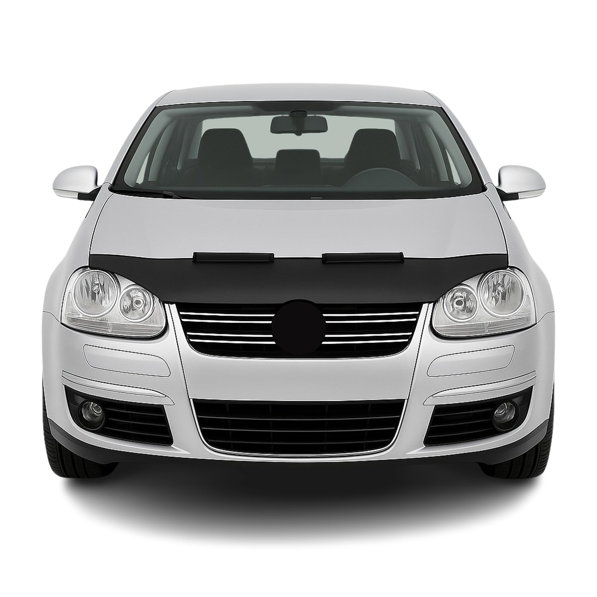 Haubenbra Steinschlagschutz Bonnet Bra für VW Jetta 2005-2010 Schwarz Halb