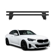 Menabo Dachträger Grundtäger für BMW 1er F40 2019-2024 50kg Aluminium Schwarz 2x