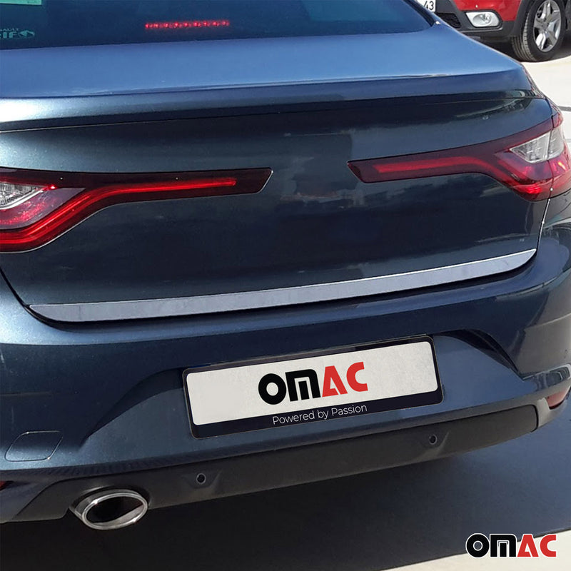 Kofferraumleiste Heckklappe Leiste für Renault Megane 2015-2020 Edelstahl Chrom