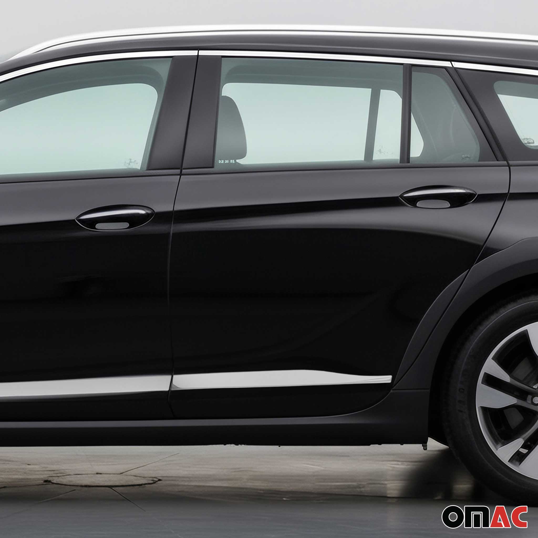 Seitentürleiste Türschutzleiste für Opel Insignia B 2017-2024 Chrom Edelstahl 4x