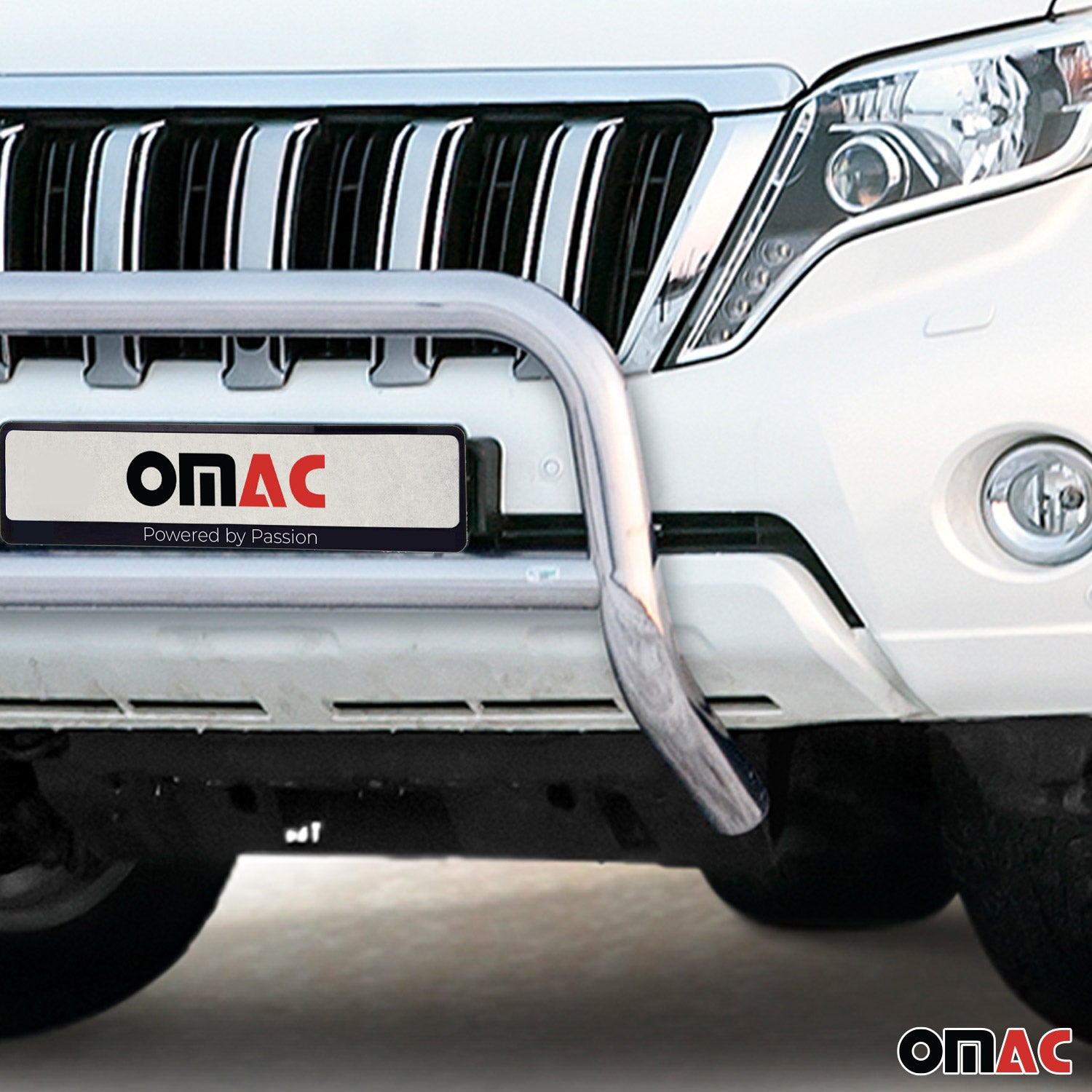 Frontbügel Frontschutzbügel für Toyota Land Cruiser 150 2013-2017 ABE Silber