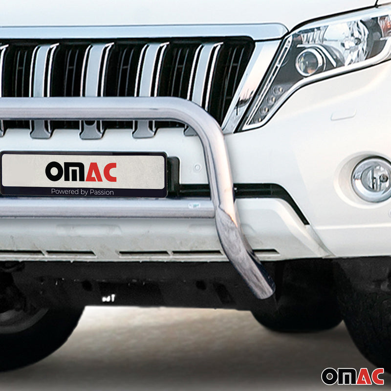 Frontbügel Frontschutzbügel für Toyota Land Cruiser 150 2013-2017 ABE Silber