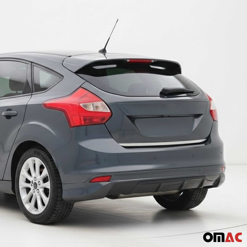 Kofferraumleiste Heckleiste für Ford Focus Schrägheck 2011-2015 Edelstahl Chrom