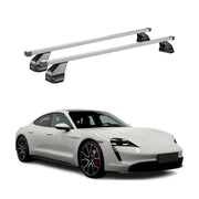 Menabo Dachträger Grundtäger für Porsche Taycan 2019-2026 75kg Stahl Silber 2x