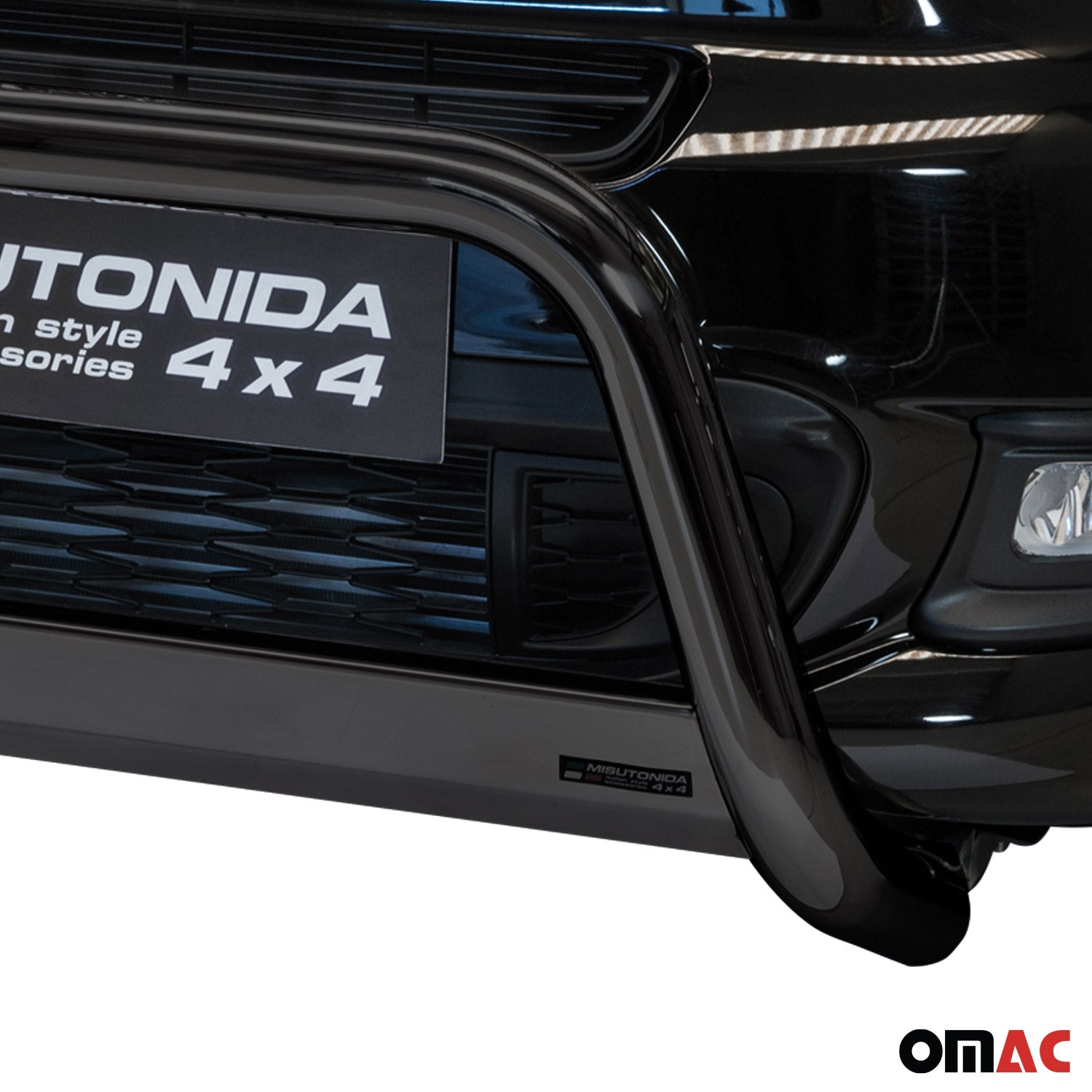 Frontbügel Frontschutzbügel für Fiat 500X 2014-2018 ø63mm Stahl Schwarz Schutz