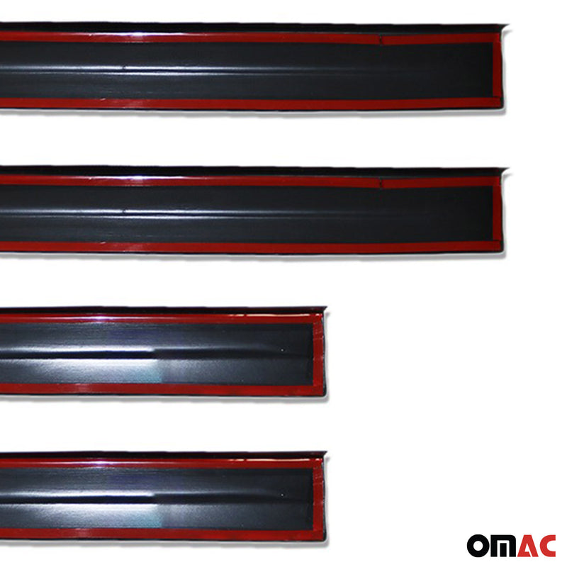 Einstiegsleisten Türschweller für Nissan X-Trail 2014-2017 ABS Schwarz 4tlg