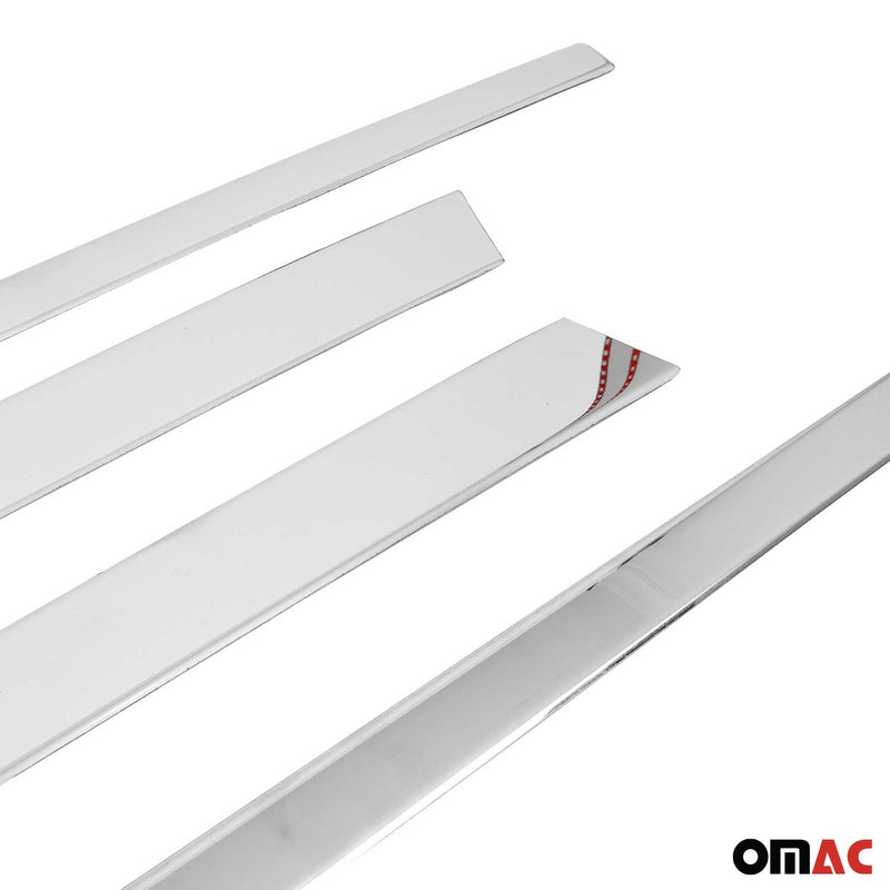 Seitentürleiste Türschutzleiste für VW Tiguan mk3 2024-2025 Edelstahl Chrom 4tlg