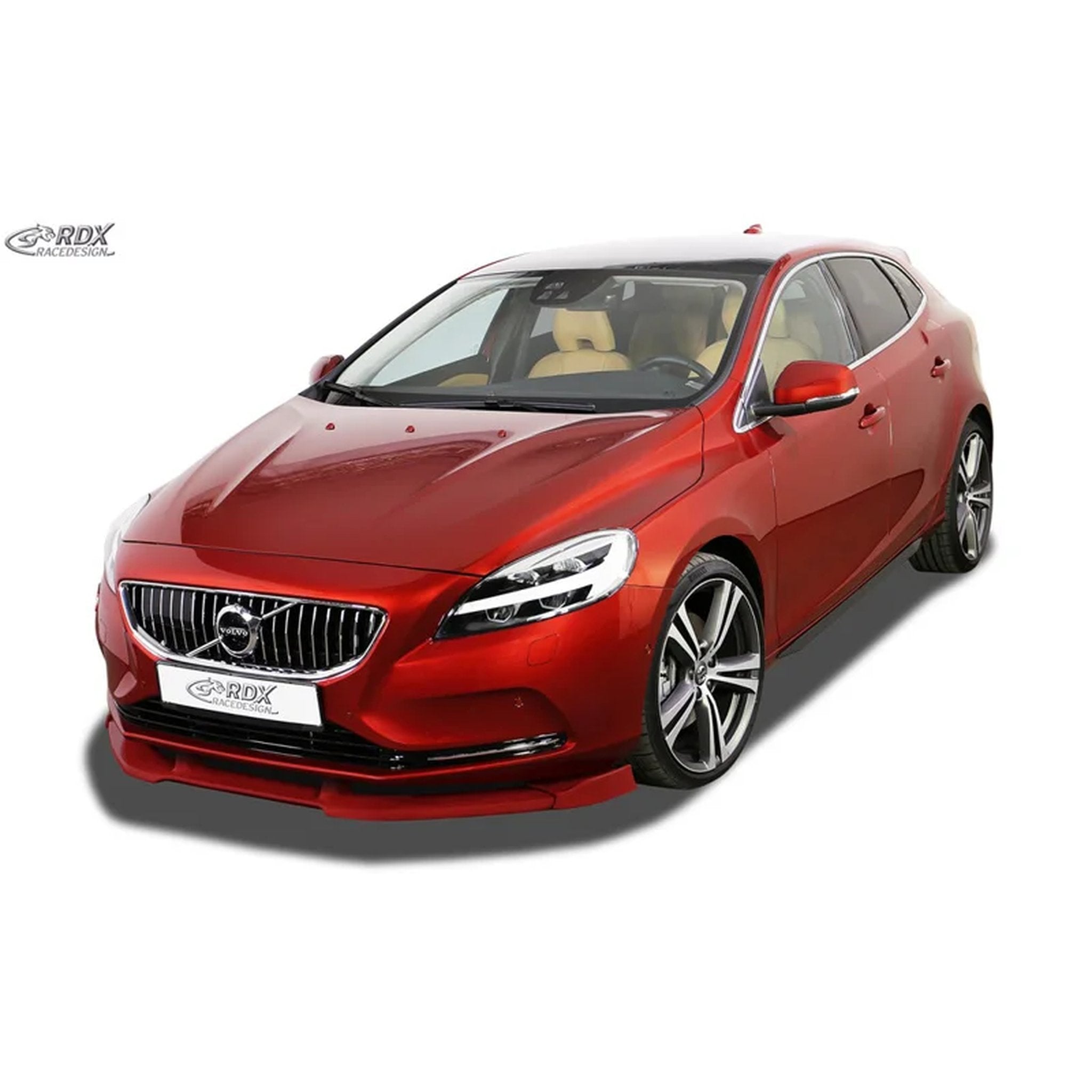 RDX Frontspoiler Vario-X für Volvo V40 2012- Polyurethan TÜV