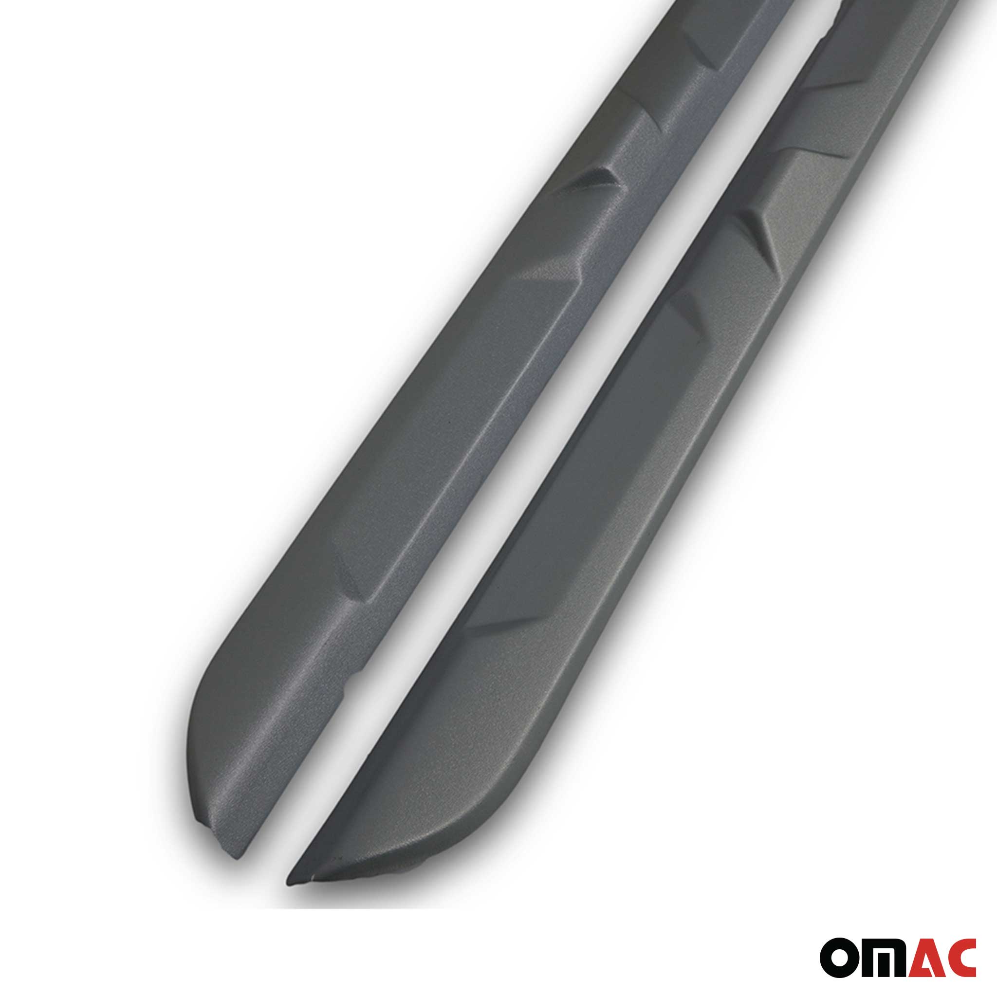 Seitenschweller Stoßstangen Side Skirts Dacia Duster mk2 2018-2024 ABS Grau 2tlg
