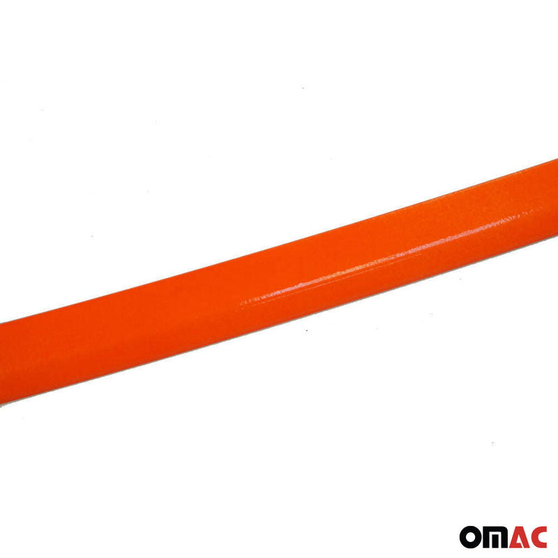 Kühlergrill Leisten Grillleisten für VW T6 2015-2019 Edelstahl Orange ohne logo