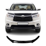 Motorhaube Deflektor Insektenschutz für Toyota Highlander 2014-2020 Dunkel