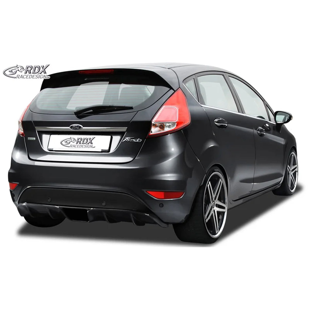 RDX Heckschürzenansatz Diffuser für Ford Fiesta VII 2008-2012 & 2012-