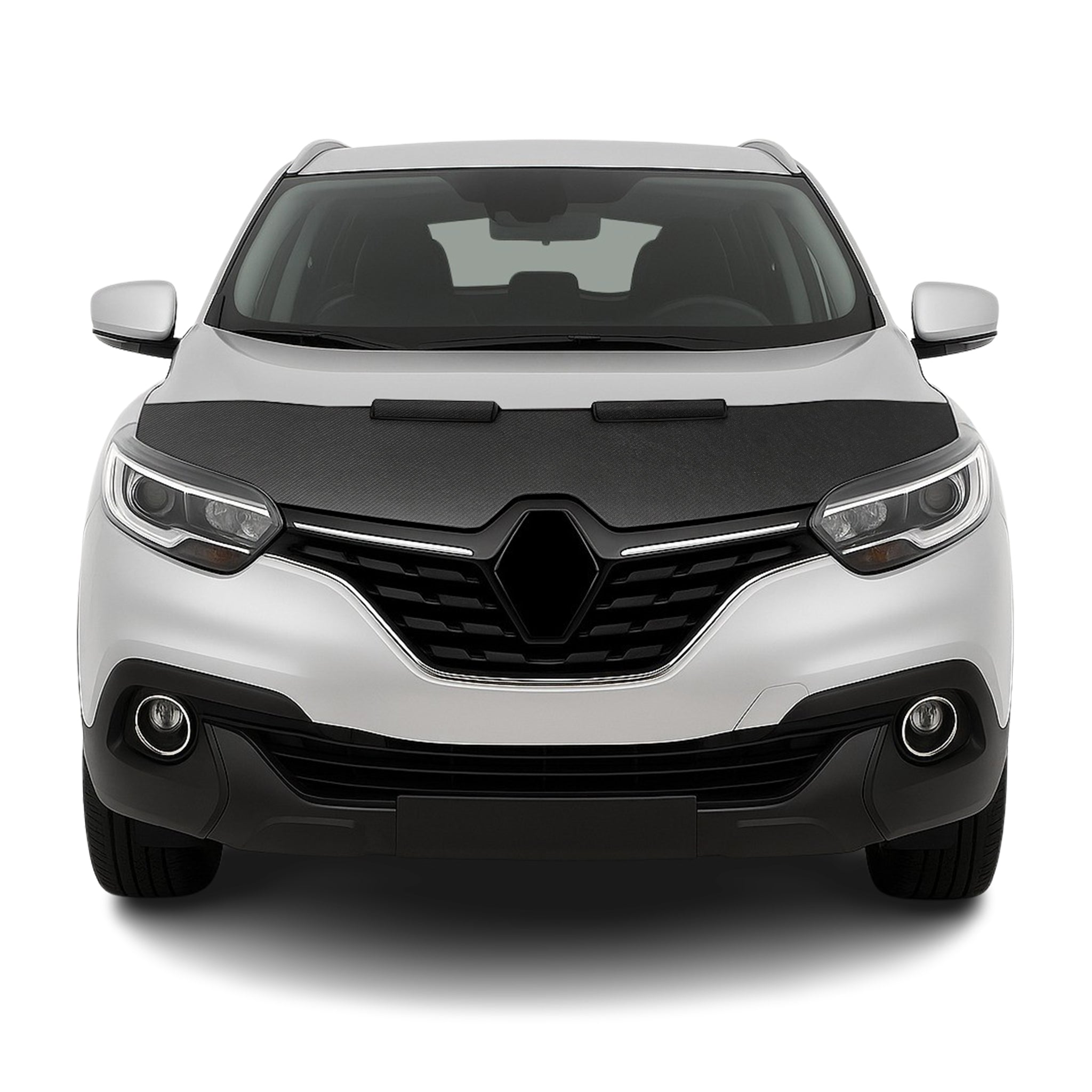 Haubenbra Steinschlagschutz Bonnet Bra für Renault Kadjar 2015-2022 Carbon Halb