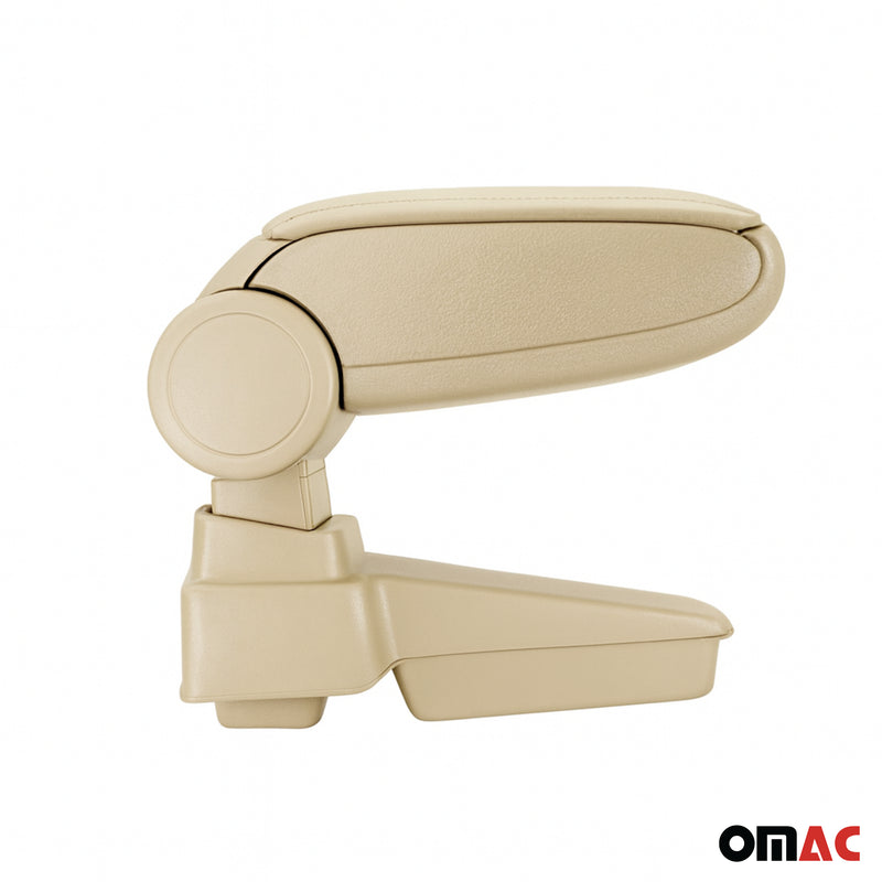 Mittelarmlehne Armlehne Mittelkonsole für VW Golf Bora 1997-2006 PU-Leder Beige