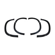 Radläufe Kotflügel Verbreiterung für Peugeot Partner 2018-2026 ABS Schwarz 8 tlg