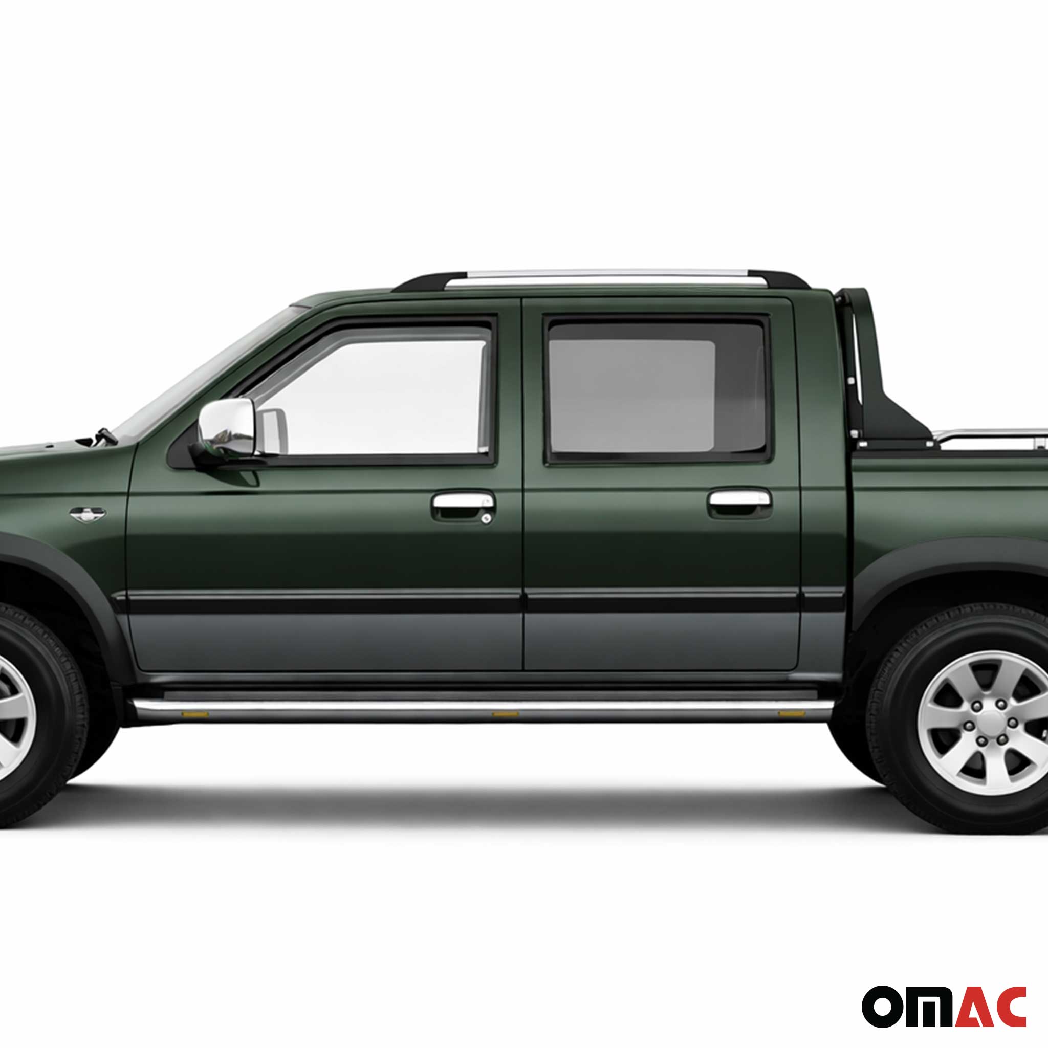 Chrom Türgriff Blende für Nissan Navara 1998-2004 2-Tür Edelstahl 2tlg