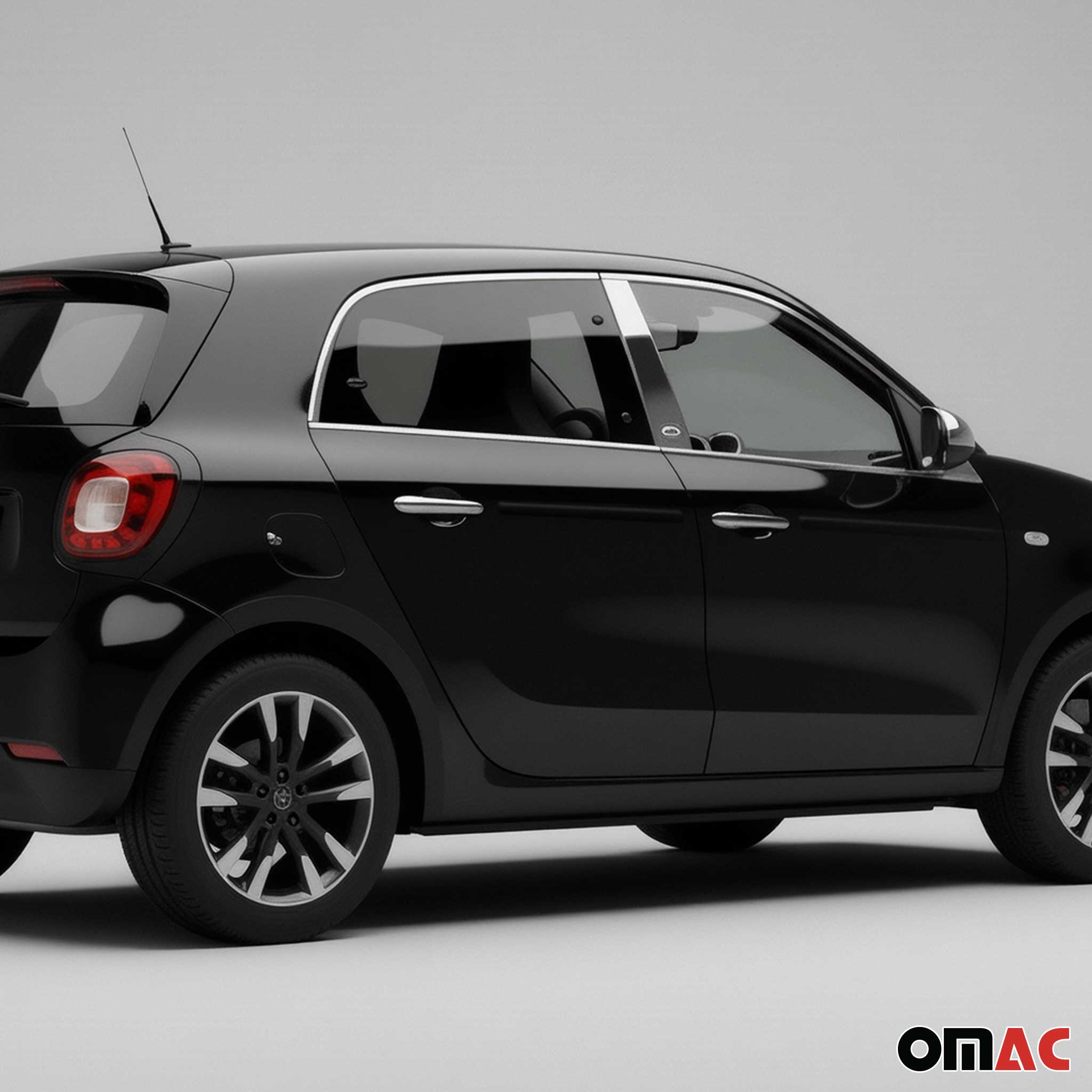 Chrom Türgriff Blende für Smart Forfour 2014-2021 4-Tür Edelstahl 8tlg