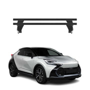 Menabo Dachträger Grundträger für Toyota C-HR mk2 2024-2026 Alu Schwarz 2tlg