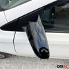 Spiegelkappen Spiegelabdeckung für Toyota Auris 2012-2018 ABS Schwarz Glanz 2tlg