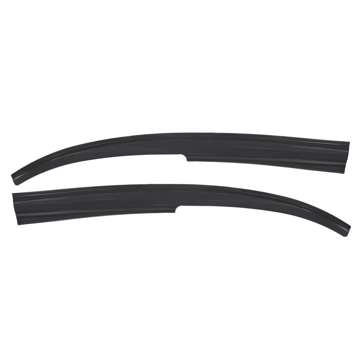 2x Windabweiser Regenabweiser für Renault Kangoo 2008-2019 Acryl Dunkel