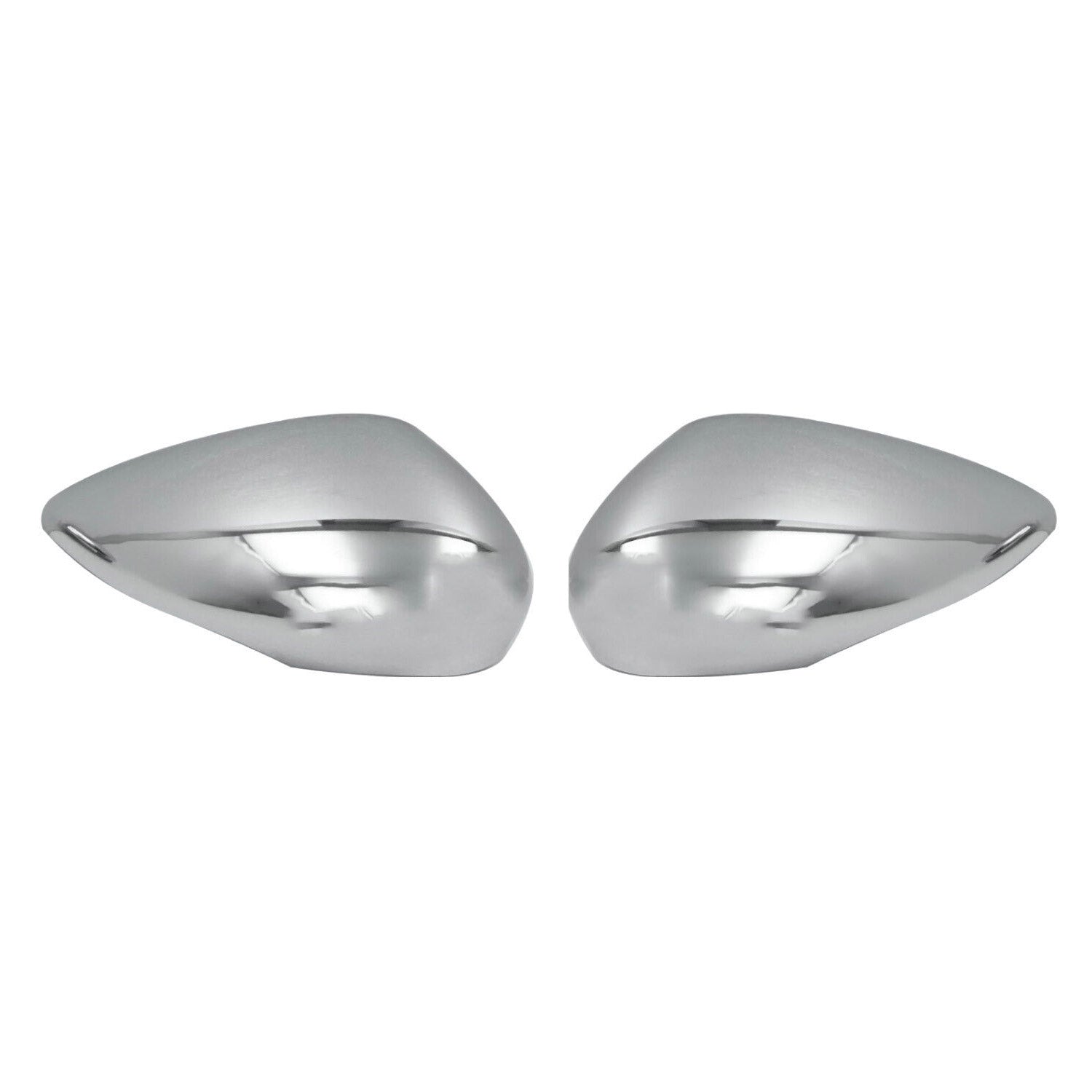 Spiegelkappen Spiegelabdeckung für Ford Fiesta / B-Max 2008-2017 Chrom ABS Grau