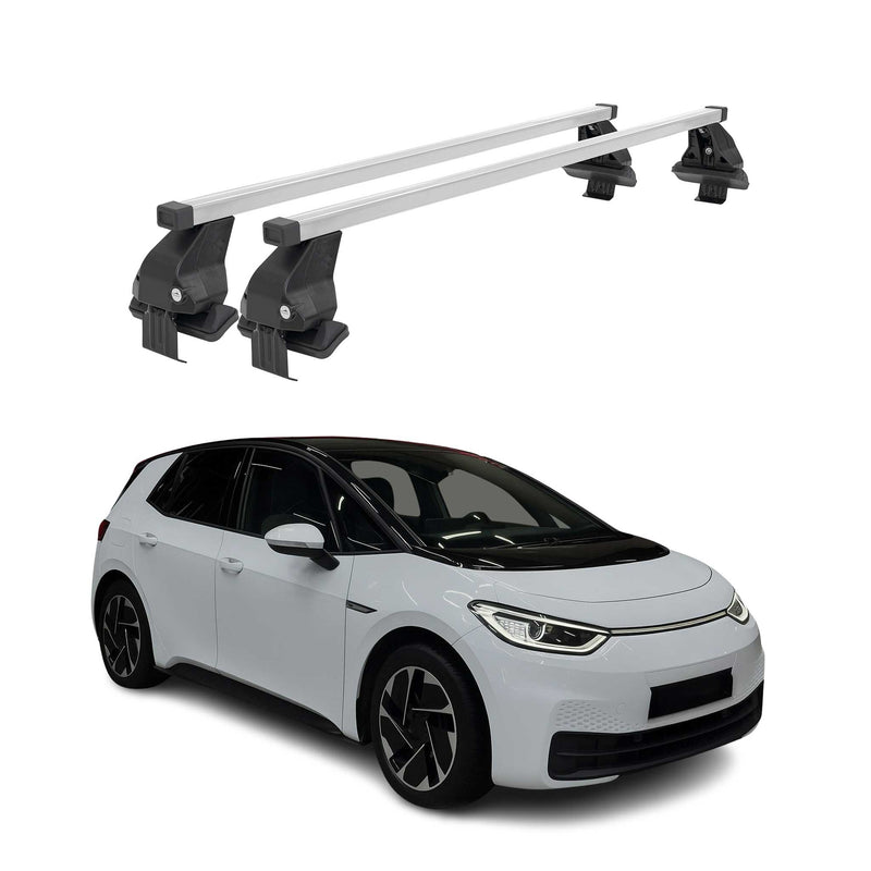 Menabo Dachträger Grundträger für VW ID 3 2019-2025 Stahl Grau 2tlg